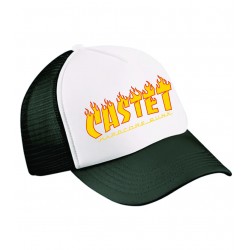 CASTET - Thrasher White Trucker Cap