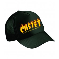 CASTET - Thrasher Black Trucker Cap